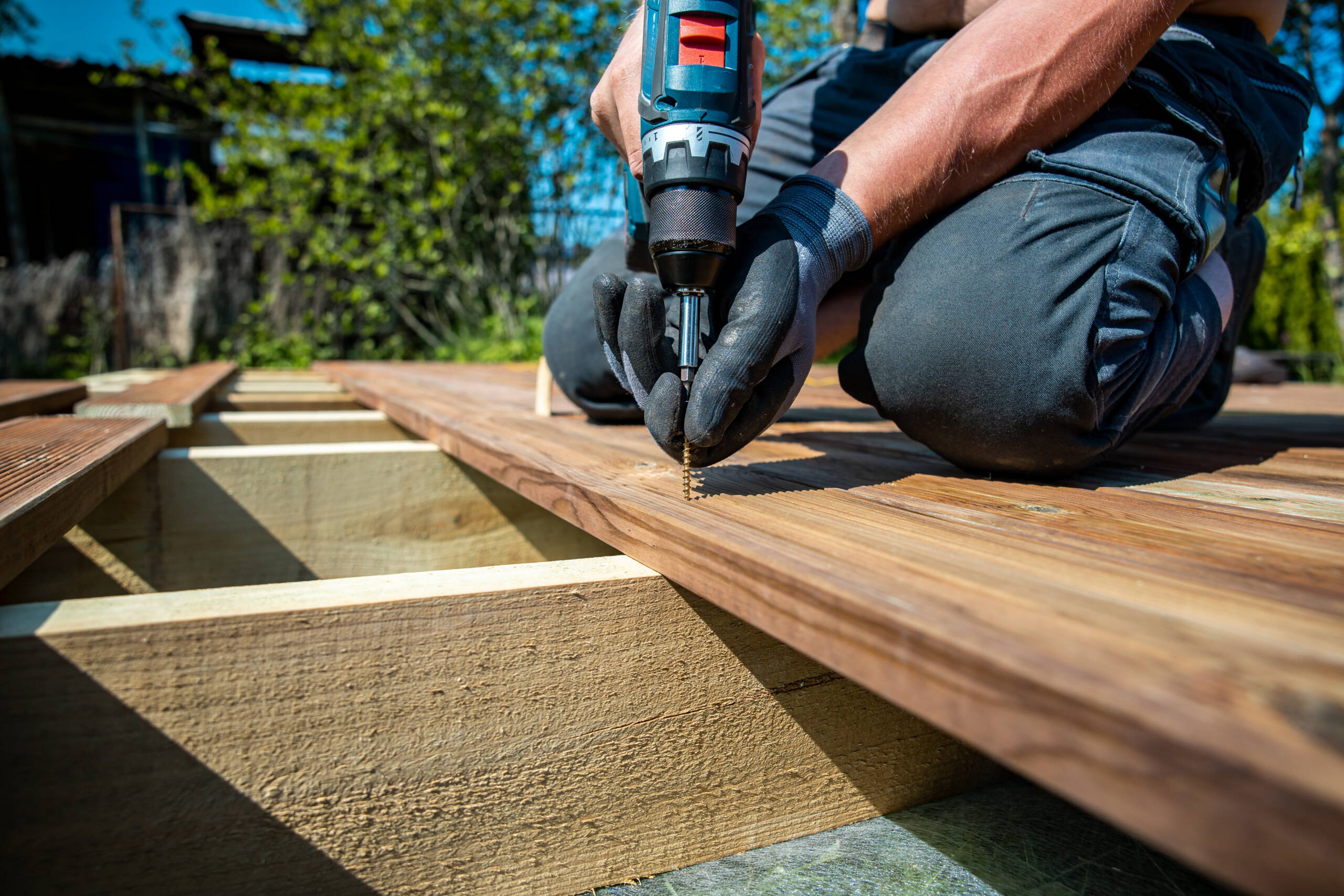 A New Deck Installation in South Burlington, Vermont