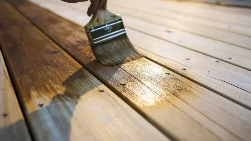 Deck painting